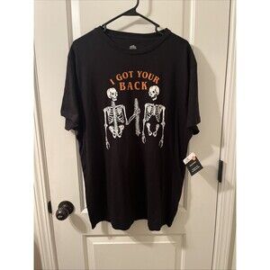 Celebrate Halloween Men's Graphic Print T-Shirt I Got Your Back Glow In The Dark
